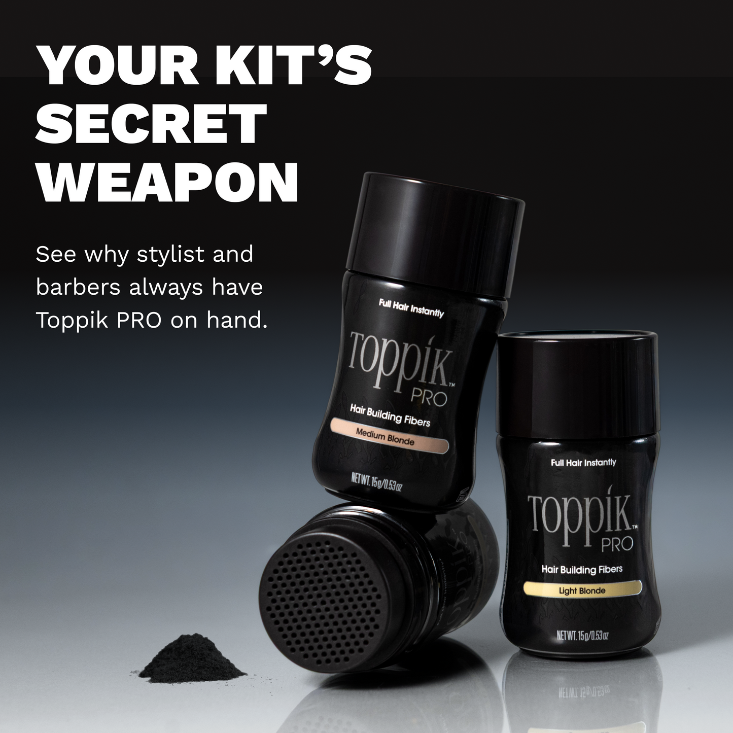 Toppik Pro Hair Fibers